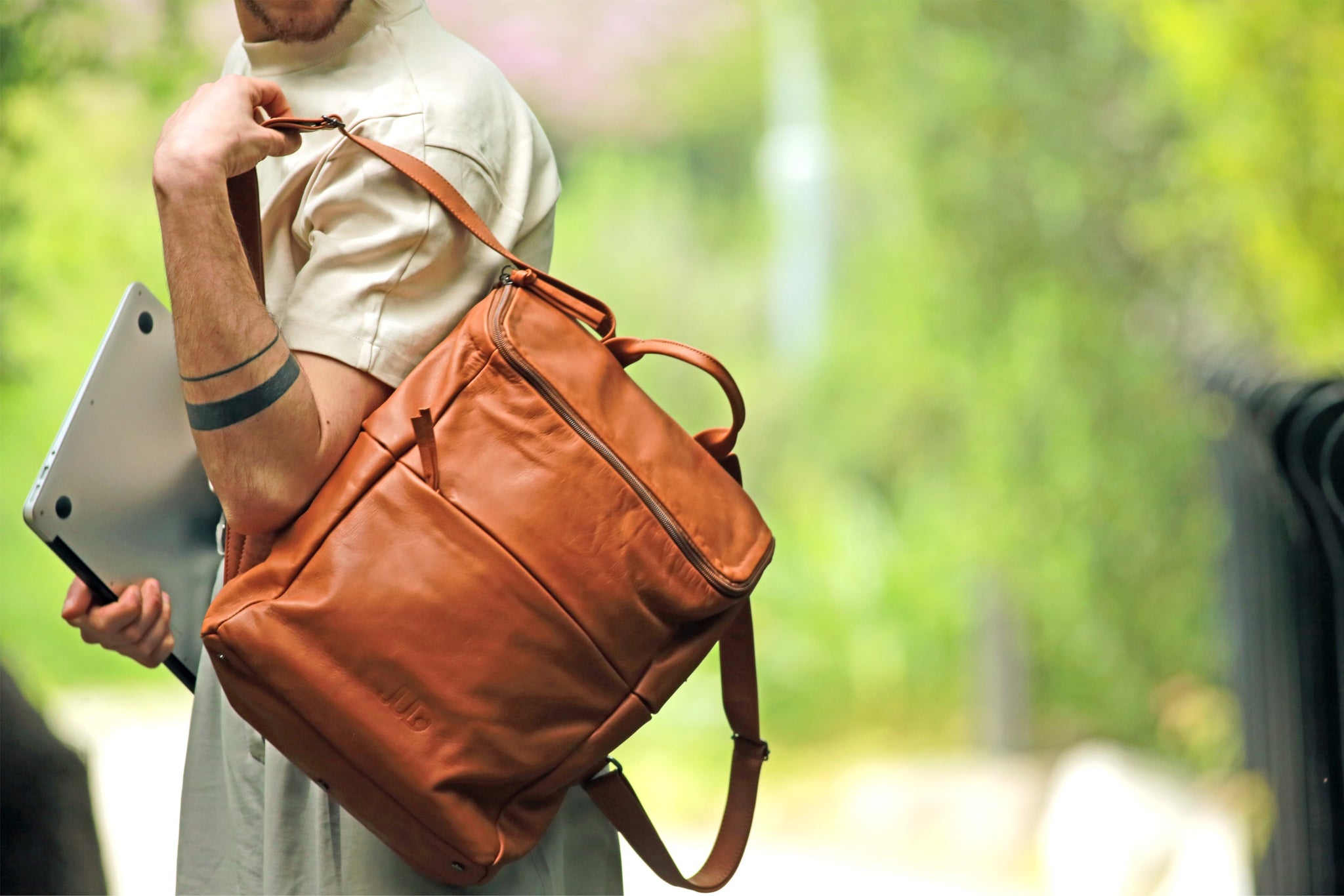 Leather Backpack