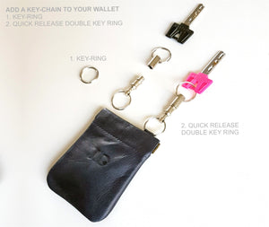 Leather Squeeze Key Case