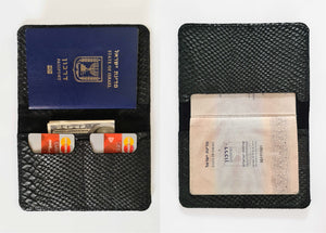 Fashion New Arrival Slim Minimalist Passport Holder RFID Blocking