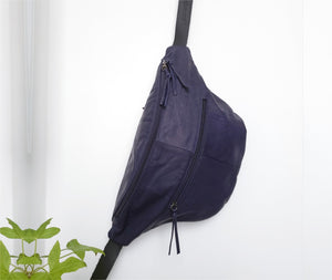 Oversize Leather Fannypack