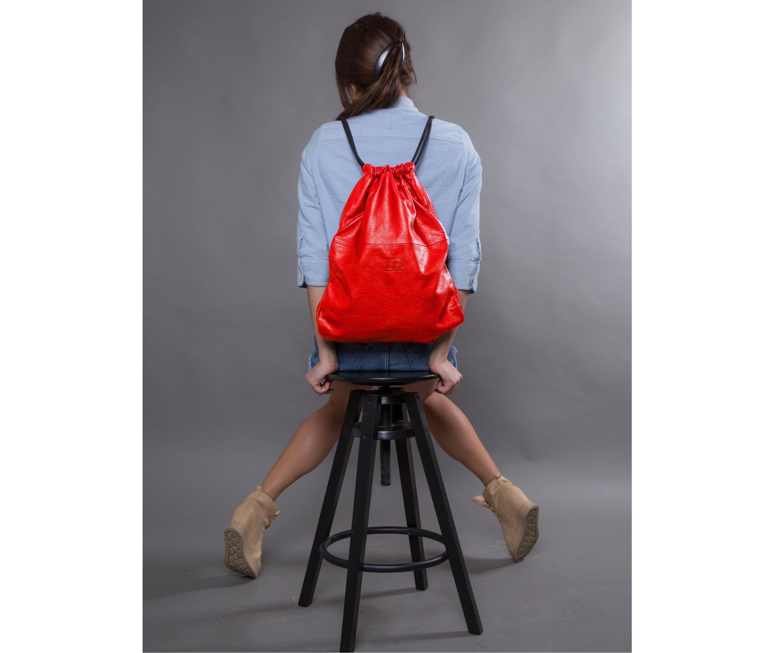 Leather Drawstring Backpack – judtlv