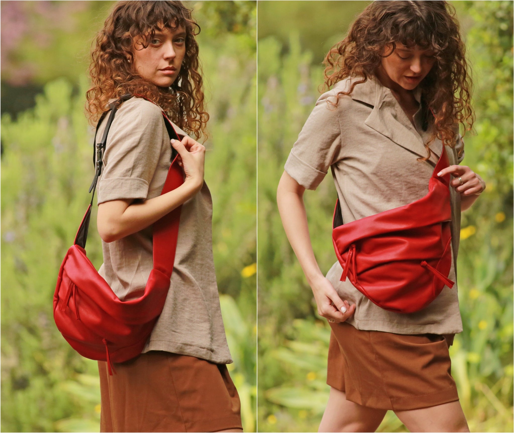 Lavie Onora Women's Sling Bag (Olive)