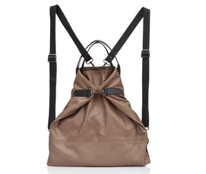 5in1 Convertible Leather Backpack, Handbag, Tote, Crossbody & Shoulder Bag – judtlv
