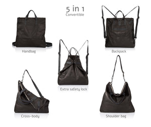 Leather Bucket Bag – judtlv