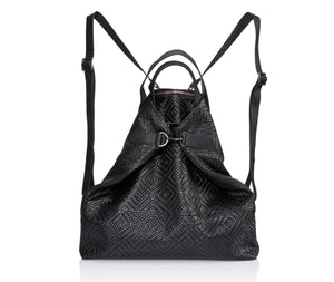 convertible backpack bag faux leather 5in1 Convertible Leather Backpack, Handbag, Tote, Crossbody & Shoulder Bag – judtlv