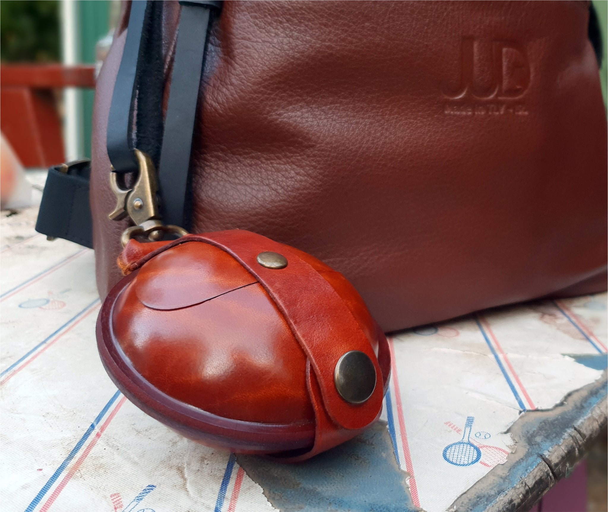 JUDtlv, Large Ball Wallet Coin Pouch